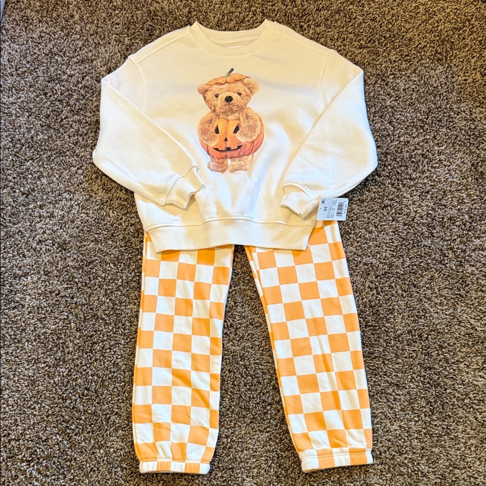 Target Kids Matching Set - White and Orange